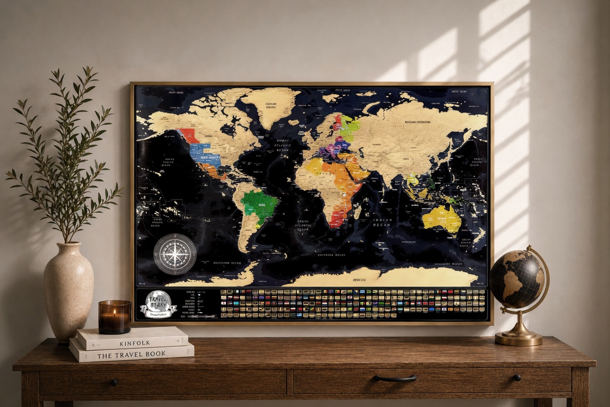 Scratch Map of the World – Travel Tracker Map - Image 2