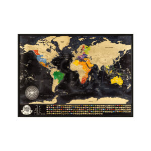 Scratch Map of the World – Travel Tracker Map