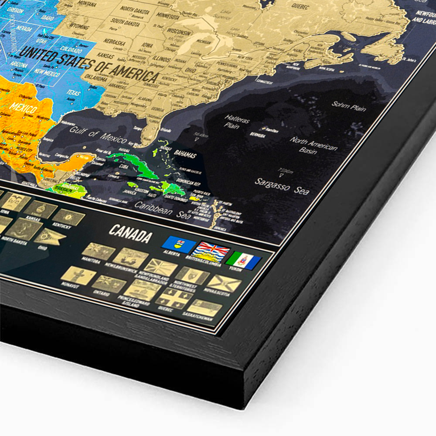 Scratch Map of USA – Travel Tracker Poster - Image 4