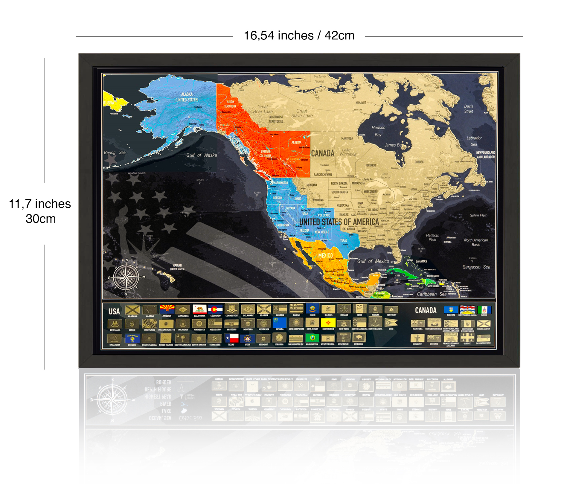 Scratch Map of USA – Travel Tracker Poster - Image 7